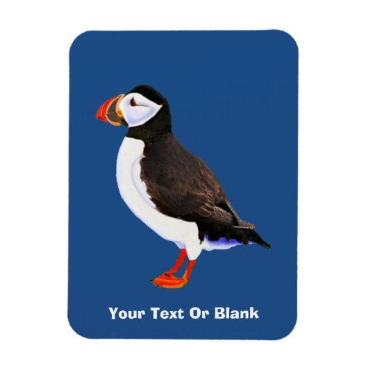 Atlantic Puffin Magnet (Vertikal)