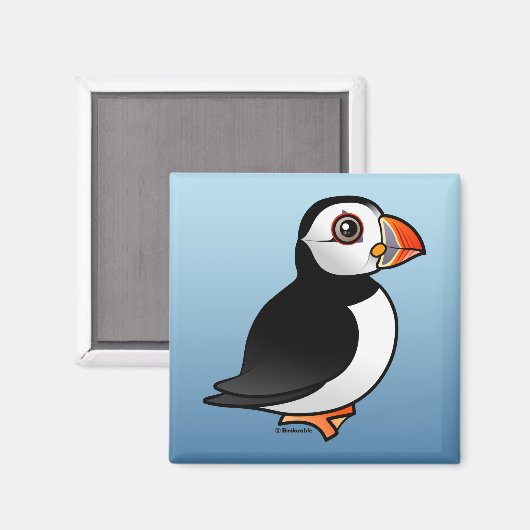 Atlantic Puffin Magnet (Vorderseite/Rückseite)
