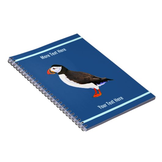 Atlantic Puffin Notizblock (Rechte Seite)