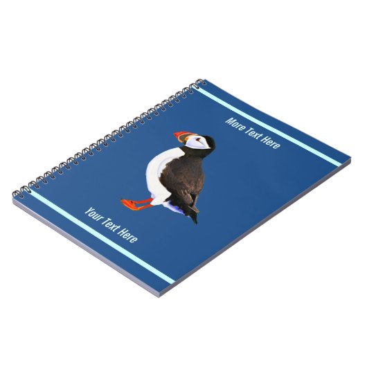Atlantic Puffin Notizblock (Linke Seite)