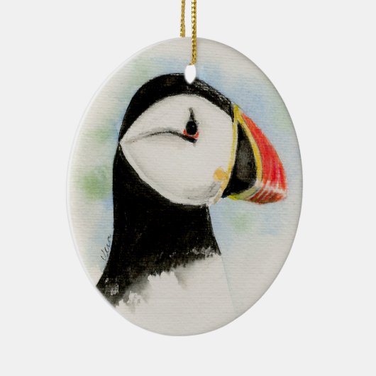 Atlantic Puffin Ornament (Rechts)