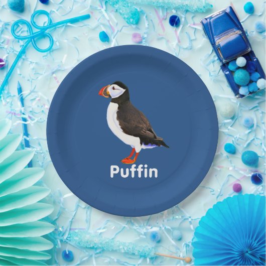 Atlantic Puffin Pappteller (Party)