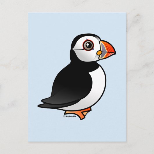 Atlantic Puffin Postkarte (Vorderseite)