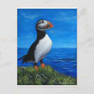 Atlantic Puffin Postkarte