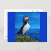 Atlantic Puffin Postkarte (Vorne/Hinten)