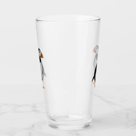 Atlantic Puffin Stehend Glas (Links)