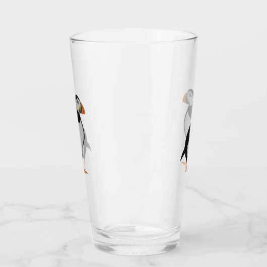 Atlantic Puffin Stehend Glas (Rechts)