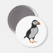 Atlantic Puffin Stehend Magnet (Vorderseite/Rückseite)