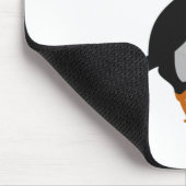 Atlantic Puffin Stehend Mousepad (Ecke)