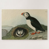 Atlantic Puffin von Audubons Vögeln von Amerika Puzzle (Horizontal)