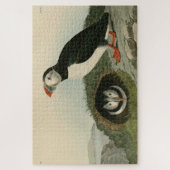 Atlantic Puffin von Audubons Vögeln von Amerika Puzzle (Vertikal)