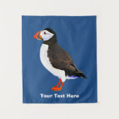 Atlantic Puffin Wandteppich (Vorderseite)