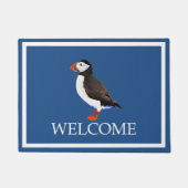 Atlantic Puffin - Willkommen Fußmatte (Vorderseite)
