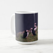 Atlantic Puffins Coffee Tasse (Vorderseite Links)