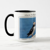 Atlantic Puffins Coffee Tasse (Links)