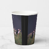 Atlantic Puffins Paper Cups Pappbecher (Rechts)