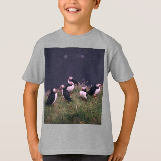 Atlantic Puffins T - Shirt (Vorderseite)