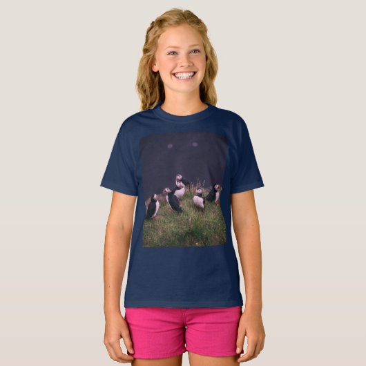 Atlantic Puffins T - Shirt (Vorne ganz)