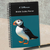 Atlantic Puffle Bird Wildlife Ocean Custom Planer