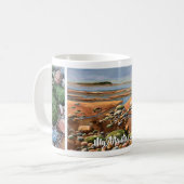 Atlantic Sea Coastal Personalize Kaffeetasse (Vorderseite Links)