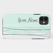Atlantic Stripe 'Name' Vertikales iPhone-Gehäuse Case-Mate iPhone Hülle (Rückseite (Horizontal))