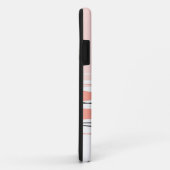 Atlantic Stripe Pink horizontales iPhone Gehäuse Case-Mate iPhone Hülle (Hinten/Rechts)