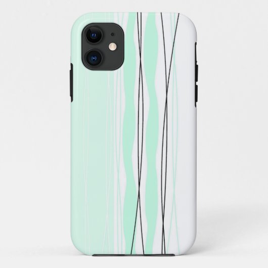 Atlantic Stripe Vertikales iPhone-Gehäuse Case-Mate iPhone Hülle (Rückseite)