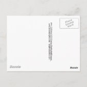 Atlantic Sturgeon - Acipenser oxyrinchus Postkarte (Rückseite)