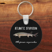Atlantic Sturgeon Title Schlüsselanhänger - Scute (Vorderseite)