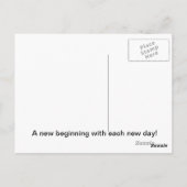 Atlantic Sunrise Postkarte (Rückseite)