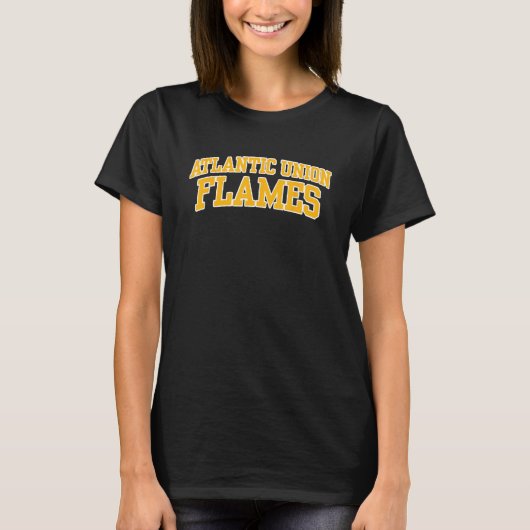 Atlantic Union College Flames 02 T-Shirt (Vorderseite)