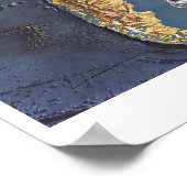 "Atlantik: 1968 - Die Atlantik-BODEN-Karte. Poster (Ecke)