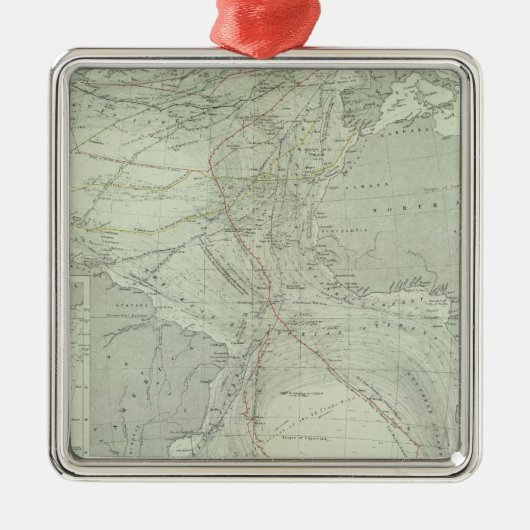 Atlantik 2 silbernes ornament (Vorne)