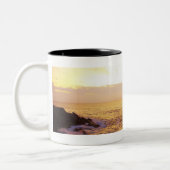 Atlantik am Sonnenaufgang, Ansicht von Portland Zweifarbige Tasse (Links)