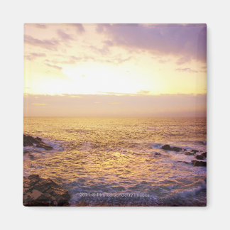 Atlantik bei Sonnenaufgang, Blick von Portland Magnet