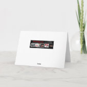 Atlantik City Beach Boardwalk Pop Art Karte (Rückseite)