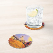 Atlantik City Beach Boardwalk Pop Art Untersetzer (Vor Ort)