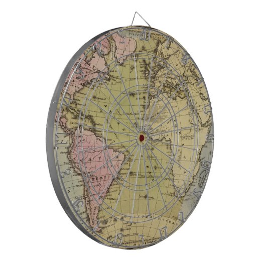 Atlantik. Dartscheibe (Vorderseite Links)