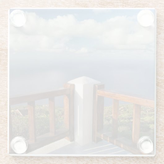 Atlantik Glasuntersetzer (Rückseite)