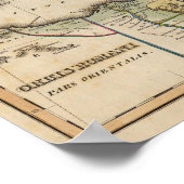 Atlantik im Nahen Osten Poster (Ecke)