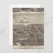 Atlantik-, Iowa- und Blindlandwirte Postkarte (Vorne/Hinten)