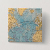 Atlantik-Karte Button (Vorderseite)