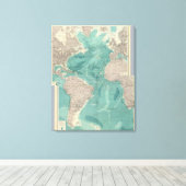 Atlantik Leinwanddruck (Insitu (Holzboden))