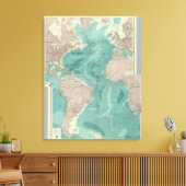 Atlantik Leinwanddruck (Insitu (Wohnzimmer))