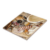 Atlantik-Muscheln Fliese (Seite)