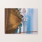 Atlantik-Ozean-Sturm-Schiff Puzzle (Horizontal)