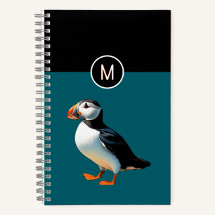 Atlantik-Papageientaucher-Seevogel-Wildlife-Natur- Notizblock