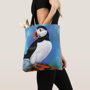 Atlantik-Papageientaucher-Vogel-Tragetasche Tasche