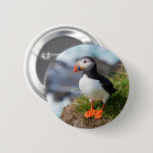Atlantik Puffin Button (Vorne & Hinten)