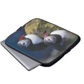 Atlantik-Puffin (Fratercula arctica) 7 Laptopschutzhülle (Vorne Knopf)